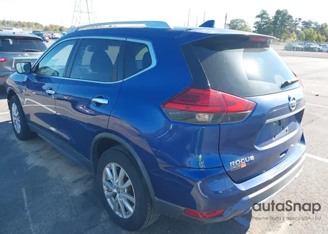 2017 Nissan Rogue Sv from USA, damaged, VIN KNMAT2MT3HP538027